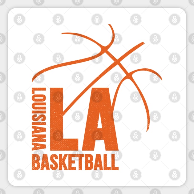 Louisiana Basketball 01 Magnet by yasminkul